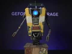 A képen a Claptrap játék PC látható. (Kép forrása: Nvidia) 