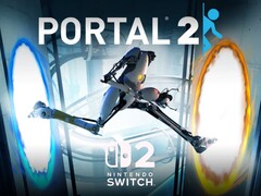A Portal 2 artworkje a Switch 2 logóval látható (Kép forrása: Nintendo of America szerkesztéssel)