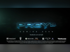 A törölt Prey 2 játék logóját bemutató promóciós kép (kép forrása NeoGamer YouTube)