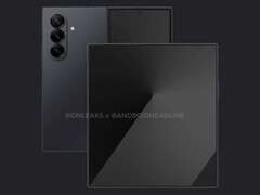 A Galaxy Z Fold7 nem biztos, hogy 8,2 hüvelykes kijelzőt kap, ahogy azt egy korábbi jelentés állítja. (Kép forrása: Android Headlines & OnLeaks)