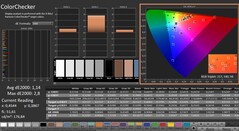 CalMAN: ColorChecker (kalibrált)