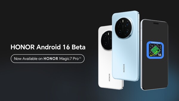 Android a 16 Beta már elérhető a Honor Magic7 Pro számára, de a stabil frissítés még ebben az évben érkezik. (Kép forrása: Honor)