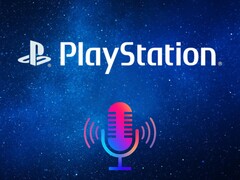Banner PlayStation logóval és podcast szimbólummal