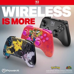 A PowerA Advantage vezeték nélküli vezérlő fekete, Mario and Friends és Pokemon Mega Evolutions kivitelben kapható (Kép forrása: PowerA)