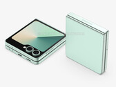 A Samsung a pletykák szerint a Galaxy Z Flip "Fan Edition"-ben régebbi zászlóshajó-alkatrészeket használ fel. (Kép forrása: OnLeaks &amp; Sammy Guru)