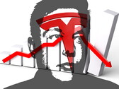 Musk Teslájáról készült diagram ábrázolása