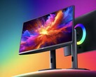 A HKC M10 Ultra történetesen az első monitor RGB mini LED panellel. (Kép forrása: HKC via ITHome)