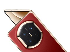 Huawei Mate X7 Nebula Red színben.