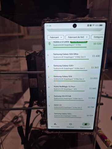 A módosított Z70 Ultra egy névtelen 3DMark ranglistán