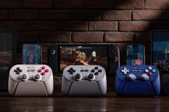 A 8BitDo Pro 3 Bluetooth GamePad megvásárolható G Classic, Gray és Purple színekben. (Kép forrása: 8BitDo)