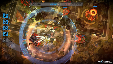 A képen: Az Anomaly: Warzone Earth játékmenetéről készült screenshot.