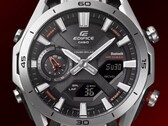 A Casio Edifice ECB-2300D karórák (a képen az ECB-2300D-1A) Európában is megjelennek. (Kép forrása: Casio)