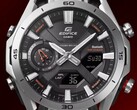 A Casio Edifice ECB-2300D karórák (a képen az ECB-2300D-1A) Európában is megjelennek. (Kép forrása: Casio)