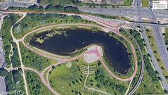 GNSS tesztút: Tó körüli navigáció