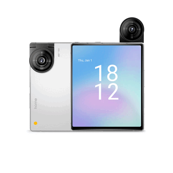 Az Ikko MindOne Pro (a képen) és a Coolpad Small Square is négyzet alakú kijelzővel rendelkezik.