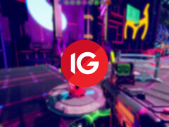 A két új ingyenes játék hamarosan lejár. A képen: szerkesztett képernyőkép a Neon Phonk Robots játékból, felül az Indiegala logóval.