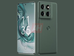 A Motorola Moto Edge 70 a Moto Edge 60-hoz hasonló kialakítású. (Kép forrása: Android Headlines)