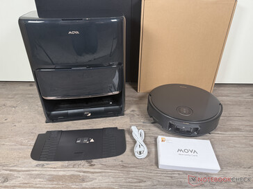 A Mova Z60 Ultra Roller Complete szállítási terjedelme