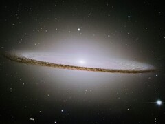 A Sombrero galaxist bemutató kép.