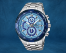 A Casio Edifice EFR-539D-2AV (a képen) egyike annak a három új órának, amelyik Európába érkezik. (Kép forrása: Casio, szerk.)