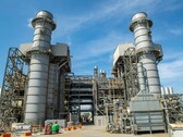 McDonough-Atkinso üzem Smyrnában, Georgia államban, USA; az 50%-os hidrogénkeverék tesztjének helyszíne (Kép forrása: Mitsubishi Power)