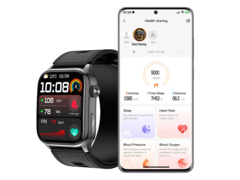 A Rogbid Rowatch D2 (a képen) EKG-monitorozással is rendelkezik. (Kép forrása: Rogbid)