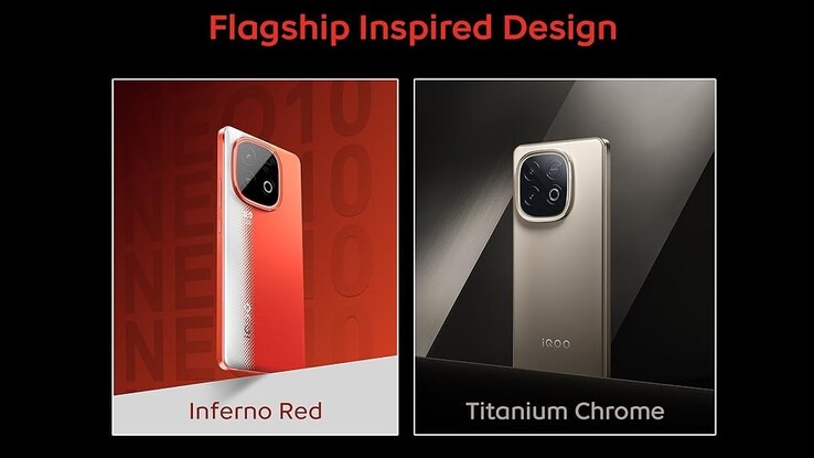 Az iQoo Neo 10 négy színben lesz kapható 