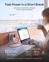 Az Anker Nano Travel Adapter (4-in-1, 100 W, Smart Display) kiszivárgott marketingképe