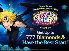 Hét halálos bűn: Grand Cross 7. évforduló Perfect 7 frissítés kulcsművészet.