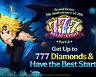 Hét halálos bűn: Grand Cross 7. évforduló Perfect 7 frissítés kulcsművészet.