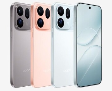 Az Oppo Find X10 színválasztékai.