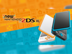 Az új Nintendo 2DS XL promóciós grafikája (kép forrása: Nintendo)