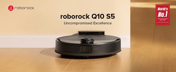 A Roborock Q10 S5 robotporszívó. (Kép forrása: Roborock)