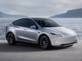 Tesla Model Y. A vállalat reméli, hogy a továbbfejlesztett elektromos SUV-val megfordítja az eladások csökkenését az Egyesült Államokban (Kép forrása: Tesla Hubs)