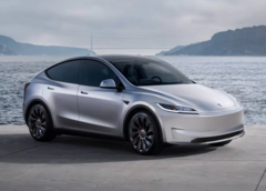 Tesla Model Y. A vállalat reméli, hogy a továbbfejlesztett elektromos SUV-val megfordítja az eladások csökkenését az Egyesült Államokban (Kép forrása: Tesla Hubs)