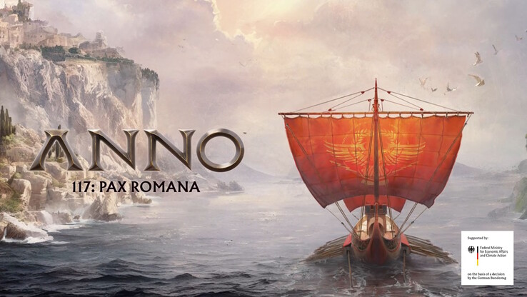 Anno 117: Pax Romana, a Német Gazdasági Minisztérium támogatásával