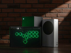 A 8BitDo Arcade Controller for Xbox hivatalosan Xbox licenccel rendelkezik. (Kép forrása: 8BitDo)