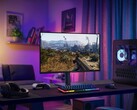 Alienware AW2726DM 27 hüvelykes OLED játékmonitor az asztalon