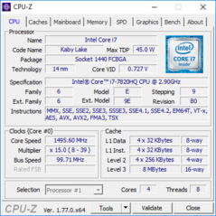 CPU-Z: CPU