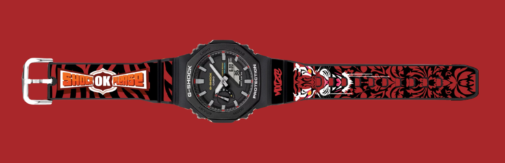 A Casio G-Shock x Mooze együttműködés GA-2100 sorozatú órája. (Kép forrása: G-Shock India via Instagram)