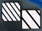 A Google Pixel 10 Pro Fold (jobbra) sokkal kevésbé villog, mint elődje. (Kép forrása: Android Central, YouTube)