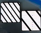 A Google Pixel 10 Pro Fold (jobbra) sokkal kevésbé villog, mint elődje. (Kép forrása: Android Central, YouTube)