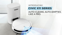 A Haier új Civic X11 robotporszívóinak bevezetése (Kép forrása: Haier)