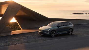 Matthias Schmidt szakértő szerint a Apple autó pontosan így nézhetett ki: A Volvo EX60 a letisztult vonalakra és a skandináv jellegzetességekre támaszkodik. (Kép: Volvo).