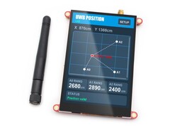 MaTouch ESP32-S3 MaUWB: Rendszer a saját pozíció nyomon követéséhez