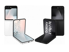 A Samsung várhatóan csak kétféle színben kínálja majd a Galaxy Z Flip FE-t. (Kép forrása: via Evan Blass - szerk.)