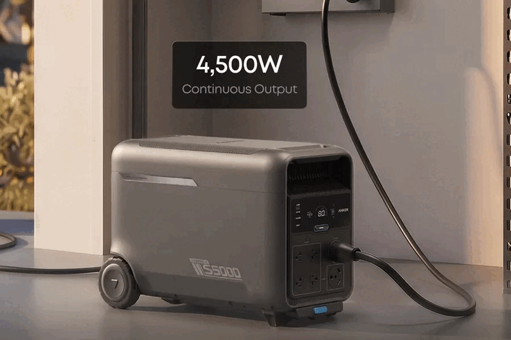 Az egység 4,500W folyamatos teljesítményt biztosít, akár 8,000W csúcsteljesítménnyel