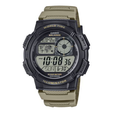 A Casio AE-1000W-5AV óra. (Kép forrása: Casio)