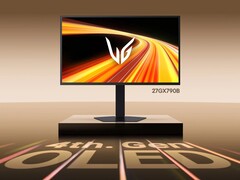 Az LG 27GX790B egy 720 Hz-es üzemmóddal és 4. generációs WOLED panellel rendelkező, két üzemmódú monitor. (Kép forrása: LG)