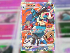 A Mega Lucario ex a Pokémon TCG Pocket Pulsing Aura bővítményének címadója, amely már elérhető iOS-en és a Android oldalon.